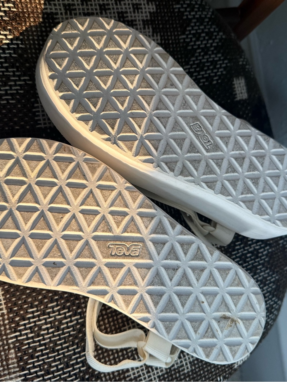 Teva Women's Flatform Universal Sandal Bright White size 10 - Picture 5 of 12